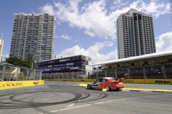 V8 drivers will race for 600km around the tight Surfers streets this weekend