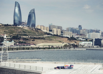 Red Bull previewed F1 in Azerbaijan with a demo run in 2012