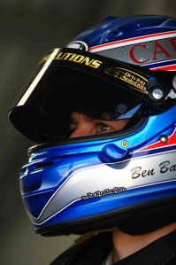 barker helmet F3 driver Ben Barker