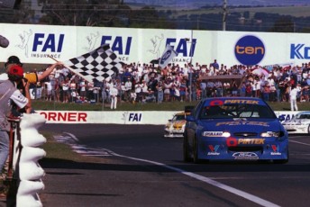 The 1998 Bathurst win with SBR was naturally a proud moment for Stone