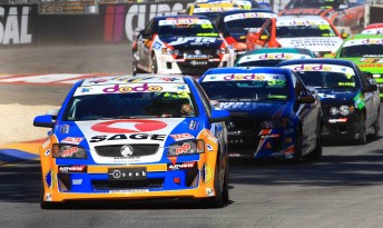 Gary Baxter leads the V8 Ute field at last year