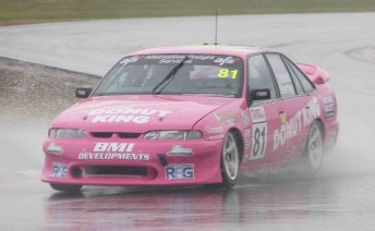 Adam Beechey and Dean Crosswell won the opening Commodore Cup race at Winton today