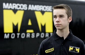 Marcos Ambrose Motorsport Driver Development Program star Ben Rhodes
