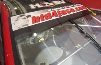 Windscreen branding to be run by the HRT this weekend