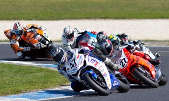 Maxwell leads the pack at Phillip Island today