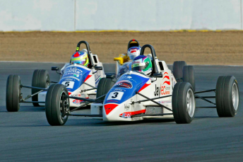 Blanchard beat James Moffat to the 2007 Aus Formula Ford title