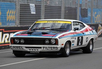 Colin Bond in his #2 Moffat Dealer Team Ford Falcon