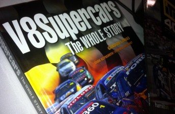Spy pics of the new book – V8 Supercars, The Whole Story – to be released on August 1