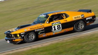 John Bowe leads the Touring Car Masters after his Winton win (Pic: ssMedia)