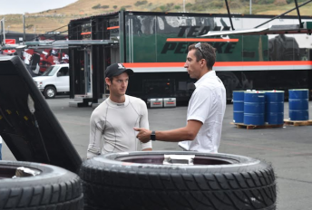 Matthew Brabham with Andretti regular Justin Wilson