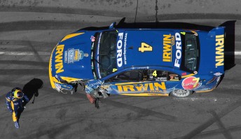 David Brabham walks away from his big hit at Surfers Paradise