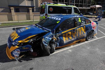 The remains of the Davison/Brabham IRWIN Falcon