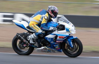 Robbie Bugden at Queensland raceway