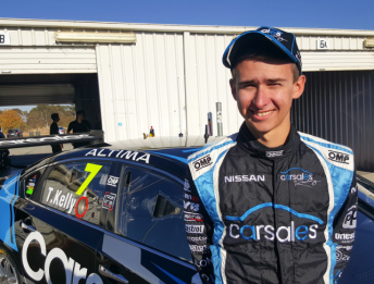 Campbell testing with Nissan at Winton