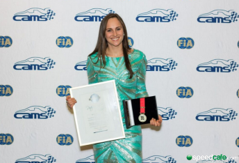 Molly Taylor was awarded the Peter Brock Medal