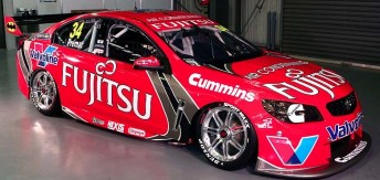 The #34 Fujitsu Racing Commodore