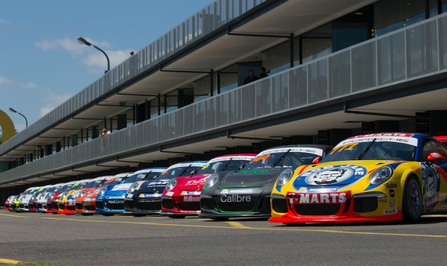 The 2016 Carrera Cup Australia grid