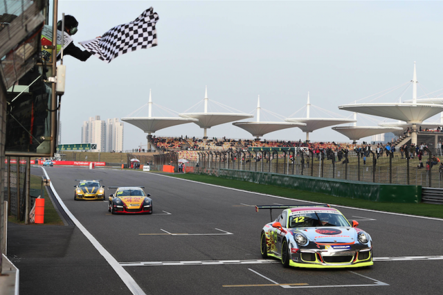 Craig Baird leads the Carrera Cup Asia points standings