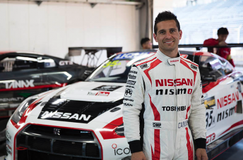 Caruso has already tested the GT-R in Japan and Australia