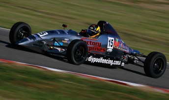 New Formula Ford championship leader Chaz Mostert