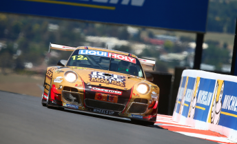 Pither took 11th in the Bathurst 12 Hour, despite rear-end damage hurting the Porsche