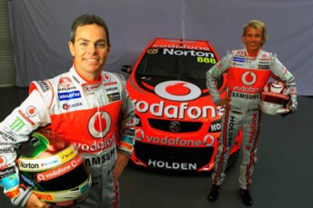Craig Lowndes and Warren Luff will compete in a on-off 