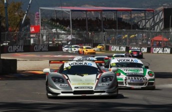 The Australian GT Championship at the Clipsal 500 two weeks ago. These cars will be eligible for next year