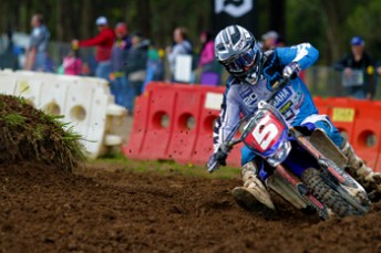 Josh Coppins on his way to winning at Appin