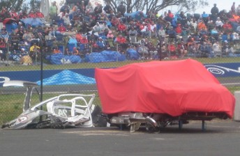 All that remains of Fabian Coulthard/Craig Baird