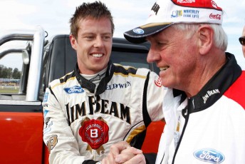 James Courtney and Dick Johnson