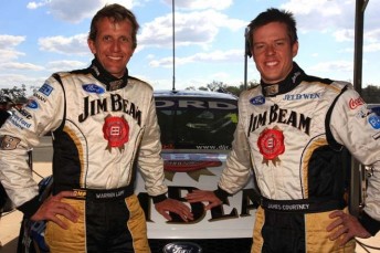 The #18 DJR Falcon will be shared by Warren Luff and James Courtney