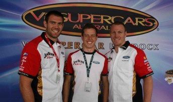 Tim Grant, James Courtney and Luke Lewis
