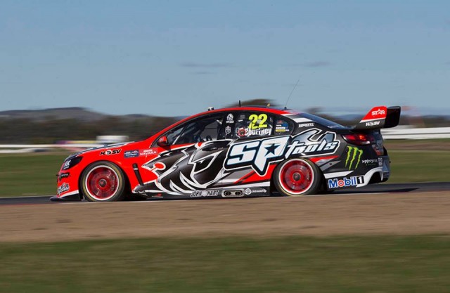 James Courtney set the quickest time in Practice 3