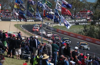 A record crowd was on hand to take in the 18th and final Ford and Holden only Bathurst 1000