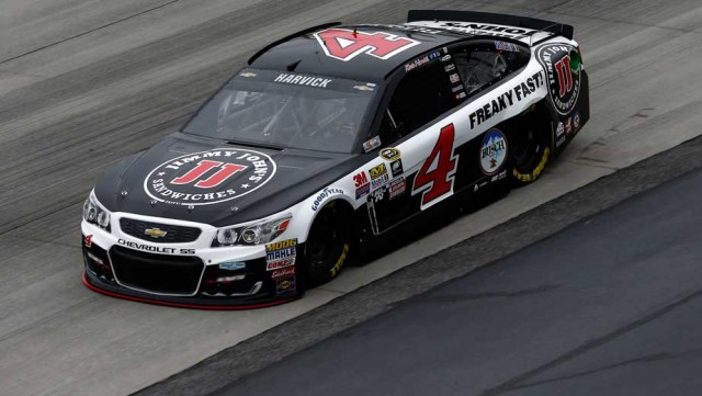 Kevin Harvick fast practice run gave him pole at Dover