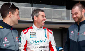 Lowndes with Whincup and Van Gisbergen
