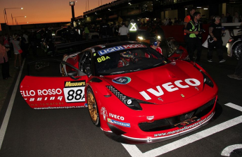 Craig Lowndes led Maranello Motorsport to victory in the 2014 Bathurst 12 Hour, but is unable to compete next February