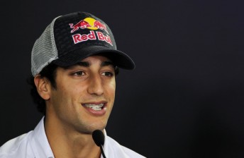 Daniel Ricciardo at Interlagos