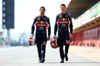 Ricciardo faces a new team-mate in Daniil Kvyat this season