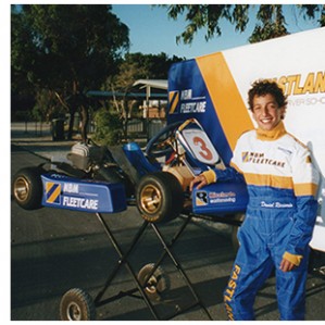 Daniel Ricciardo at the early point of his karting career in WA
