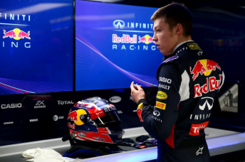 Daniil Kvyat prepares for his first season with Red Bull Racing