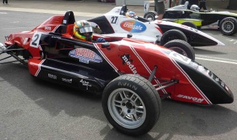 Shae Davies will compete in the next round of the Australian Formula Ford Championship at Queensland Raceway