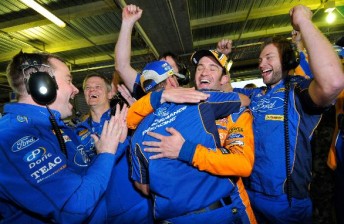 Will Davison had the FPR crew jumping with pole on Saturday