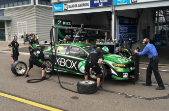 DJR Team Penske will share a pit bay with Tekno Autosports this season