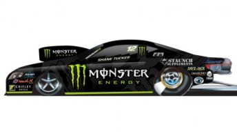 Monster Energy drinks will support Shane Tucker this season