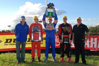 James Sera claimed his first Australian Championship ahead of Matthew Hayes and David Sera. Pic: photowagon.com.au
