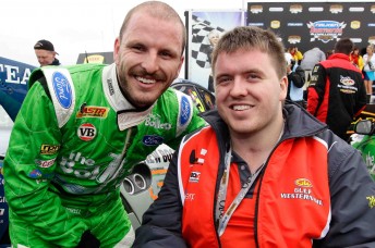 Paul Dumbrell and his younger brother Lucas