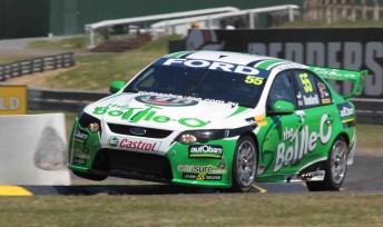 Paul Dumbrell has won his first V8 Supercars race at Sandown