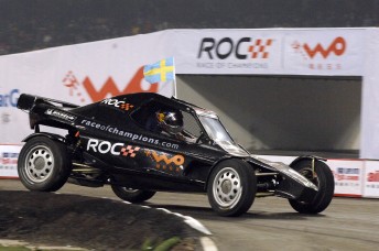 Mattias Ekstrom won the 2009 Race of Champions in China last night