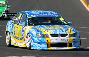 Steve Owen will be the team-mate to Geoff Emery, above, in the TAG Motorsport team at Sydney Olypmic Park